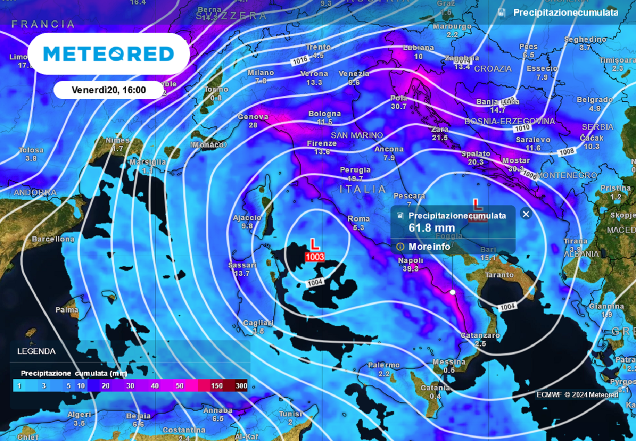 Tra Gioved E Venerd Stop All Anticiclone In Italia Una Perturbazione Porter Pioggia E Neve