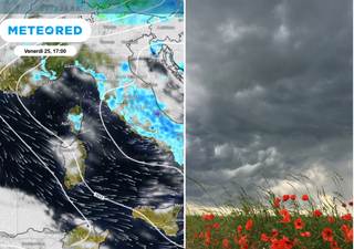 Il meteo in Italia verso la Festa della Liberazione: continui passaggi perturbati, dove pioverà fino al 25 aprile?