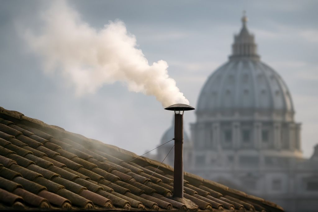 fumata bianca san pietro fumata bianca san pietro