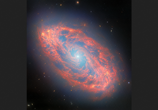 Il mistero di una galassia a spirale appena svelato dal telescopio James Webb