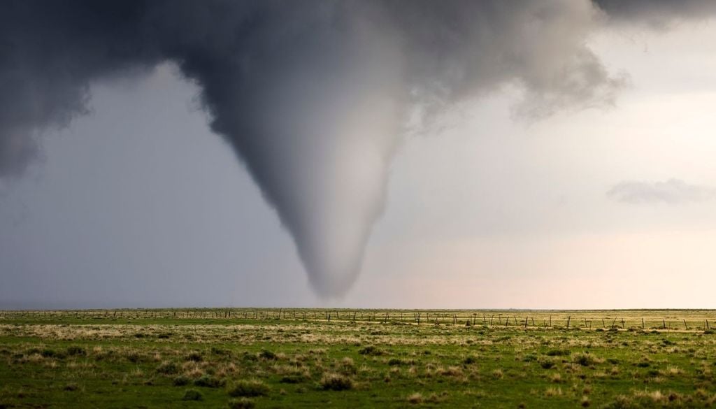 Tornado. Come sempre in questi casi, va sottolineato che i tornado rappresentano fenomeni alla microscala. Anche quando le condizioni ambientali sono favorevoli, la loro formazione è tutt’altro che certa e la loro previsione puntuale nello spazio e nel tempo rimane estremamente difficile.