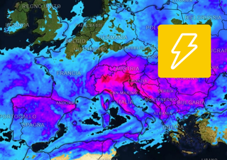 Il modello europeo aggiorna le previsioni e avvisa: l'Italia sarà il paese con più pioggia in Europa questa settimana