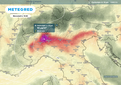Il meteorologo lancia l&rsquo;allerta per la Pianura Padana: tra poco aria irrespirabile, picchi di PM10 a 100 &micro;g/m&sup3;