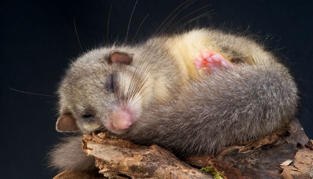 Ghiro. Ecco un simpatico ghiro durante la fase del letargo autunnale che lo vede sprofondare in un sonno profondo.