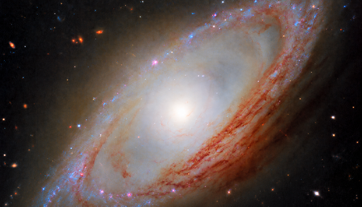 Il telescopio Hubble della NASA rileva una galassia 'fuori sincrono', a 100 milioni di anni luce di distanza