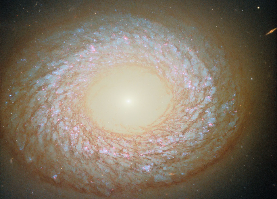 El telescopio espacial Hubble observa una galaxia 