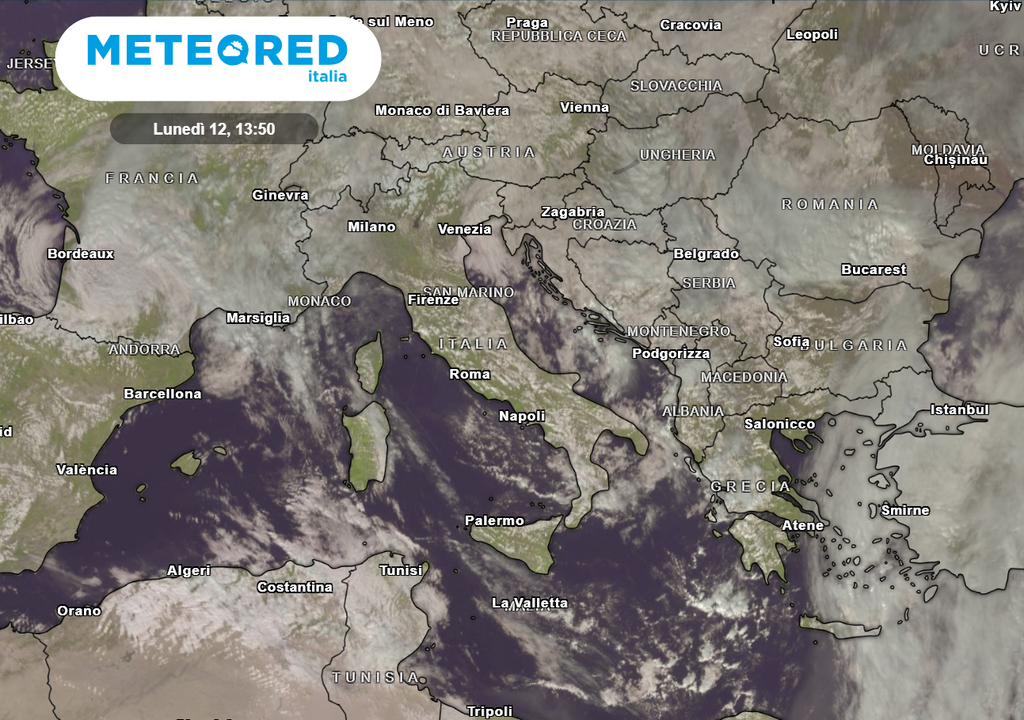 L'Italia dallo spazio