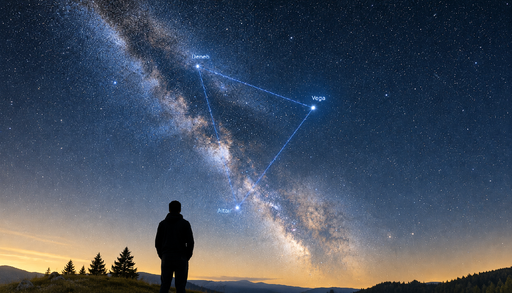 Il Triangolo Estivo: la bussola del cielo per scoprire le costellazioni