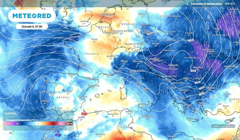 Il vortice polare subir&agrave; un'alterazione eccezionale intorno al 5 novembre: quali rischi per l'Italia?