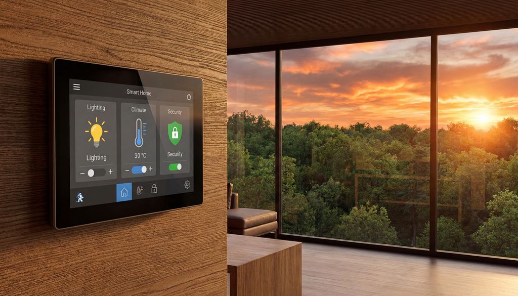 Domotica ahorro La domótica aplicada a la iluminación permite controlar, automatizar y programar las luces del hogar mediante dispositivos inteligentes, reduciendo significativamente el consumo eléctrico.