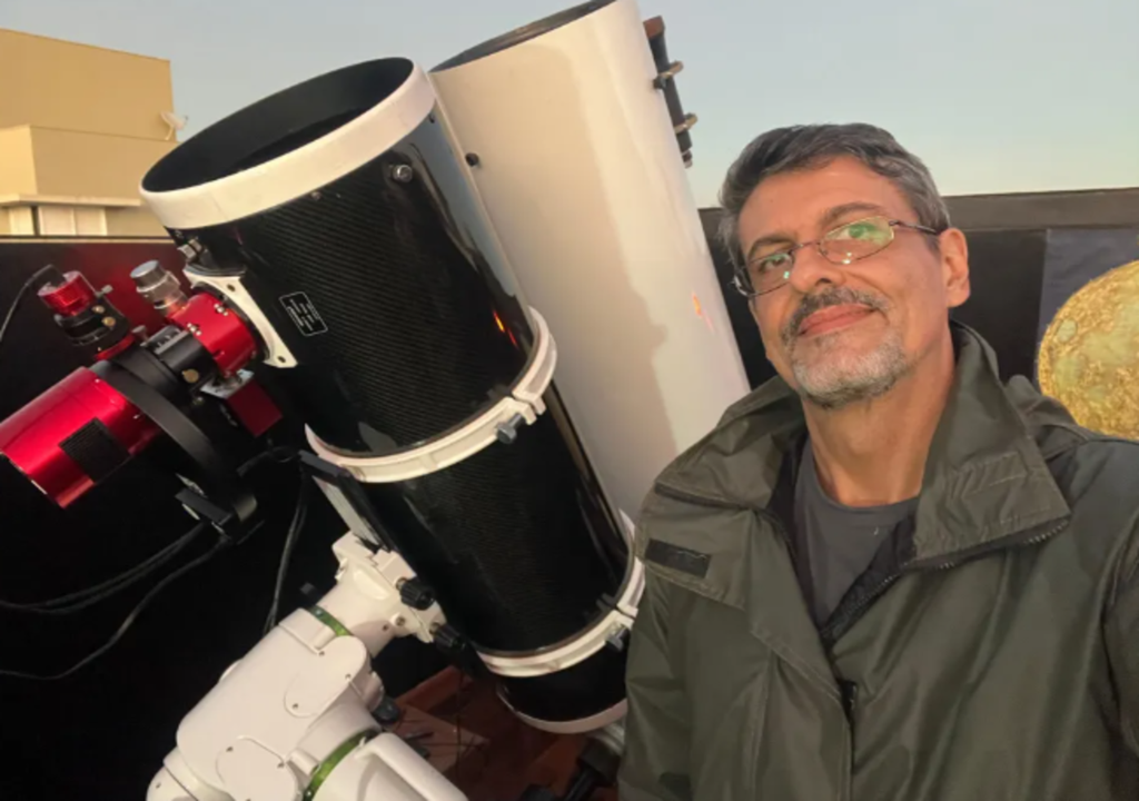 Brasileiro vence maior prêmio de astrofotografia do mundo com imagem feita no quintal.