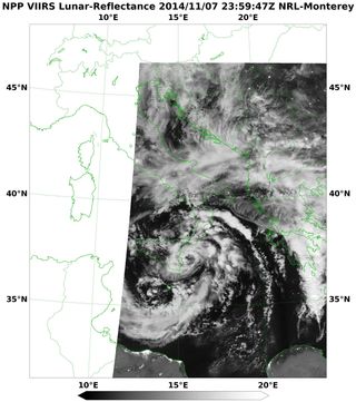 Imagen única: el medicán del 7-8 de noviembre de 2014 en la noche