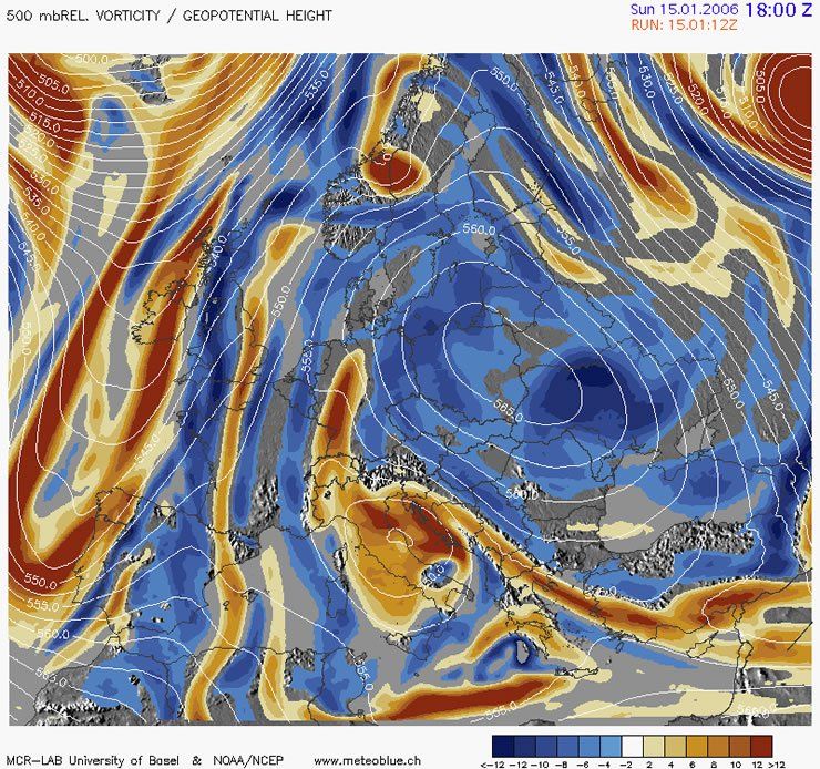 Imagen única: Vórtices Mesoescalares En Las Imágenes De Vapor De Agua Imagen única: Vórtices Mesoescalares En Las Imágenes De Vapor De Agua