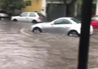 Imágenes del temporal: diluvio extremo y anegamientos en la Ciudad de Buenos Aires 