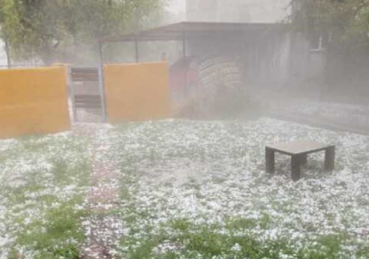Imágenes impactantes de las tormentas severas con granizo y crecida de ...