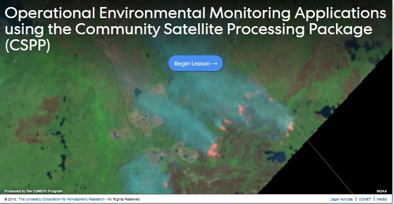 Imágenes Y Productos De Community Satellite Processing Package
