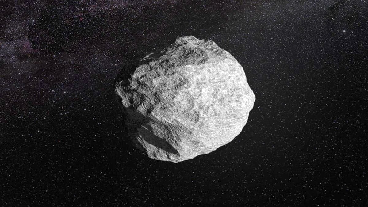Les scientifiques ont écarté la possibilité qu’il percute la Lune le 22 décembre 2032. On s’attend désormais à ce que l’astéroïde passe près de la surface de la Lune, à une distance d’environ 21 200 km. Crédit : NASA/JPL