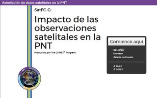 Impacto de las observaciones satelitales en la PNT