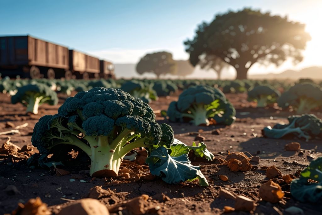 Brocoli, frio, chuva Brocoli, frio, chuva