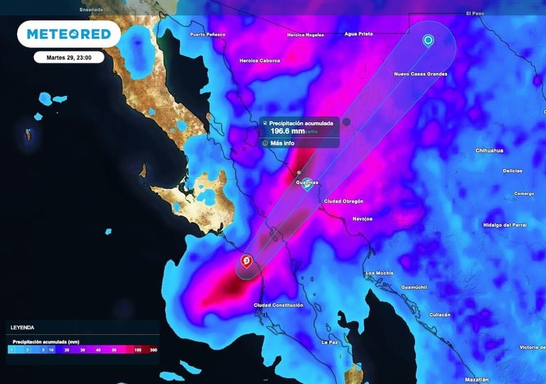 Impacto inminente del hurac&aacute;n Polo de categor&iacute;a 3, est&aacute; a solo 30 km de tocar tierra con olas de 10 metros