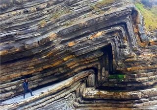Pliegues geológicos sorprendentes que te cautivarán con sus formas 