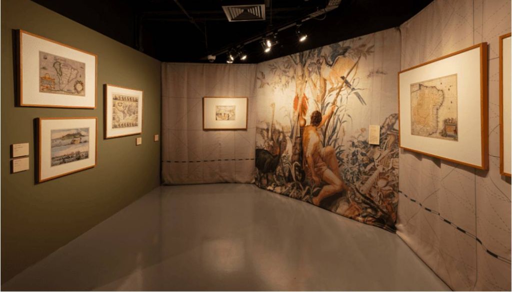 Exposição ‘A Invenção do Novo Mundo’ no Farol Santander, em São Paulo capital. Crédito: Farol Santander/Reprodução.