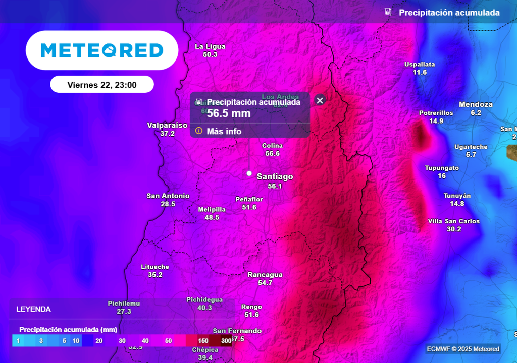 Precipitación acumulada