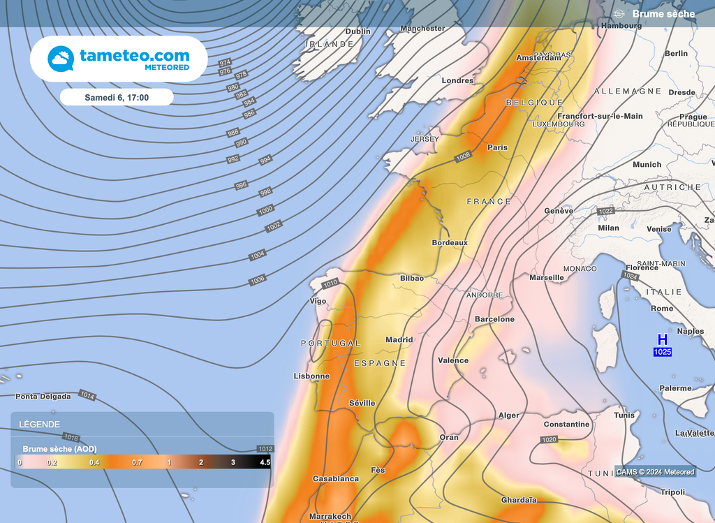 Le Nord de la France sera aussi sous ce nuage.