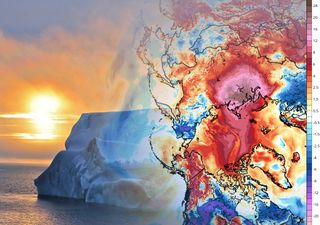 Una 'ola de calor' en el Ártico está provocando un importante deshielo