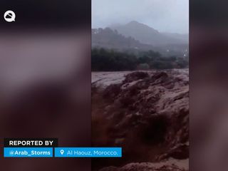 Las lluvias súbitas causan importantes inundaciones con graves daños en Marruecos y Argelia