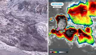 Impresionante lahar en Indonesia: tormentas dejan fuertes lluvias y provocan deslizamiento de material del volc&aacute;n Semeru