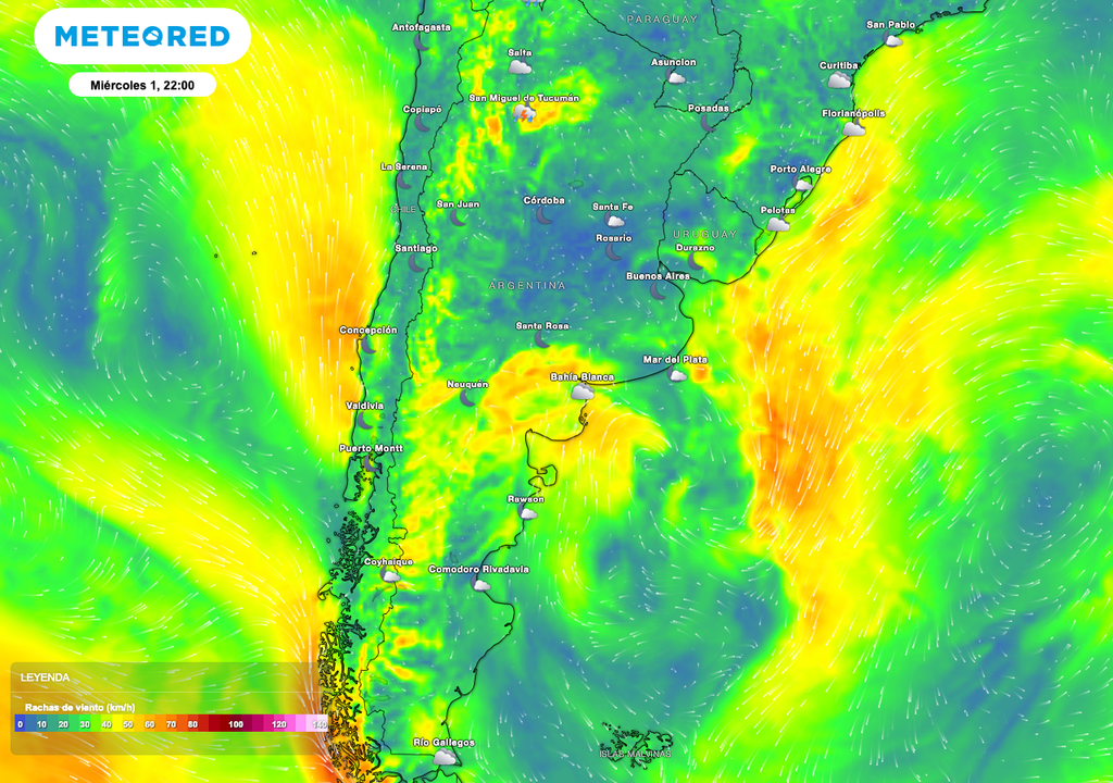 Alerta por fuertes vientos Alerta por fuertes vientos