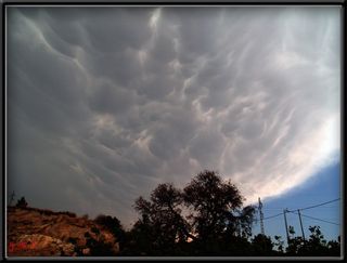 Impresionantes Mammatus en el NW murciano