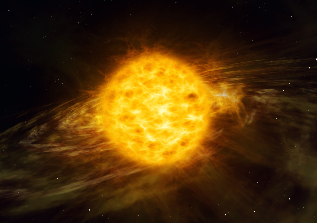 Uma estrela foi vista devorando um planeta que a orbitava