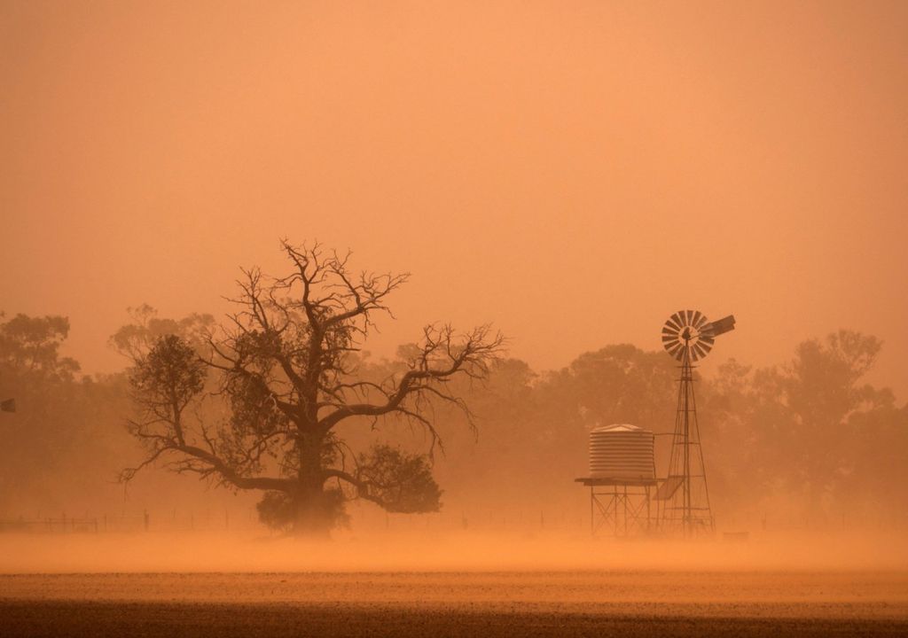 tempestade de poeira; Austrália tempestade de poeira; Austrália