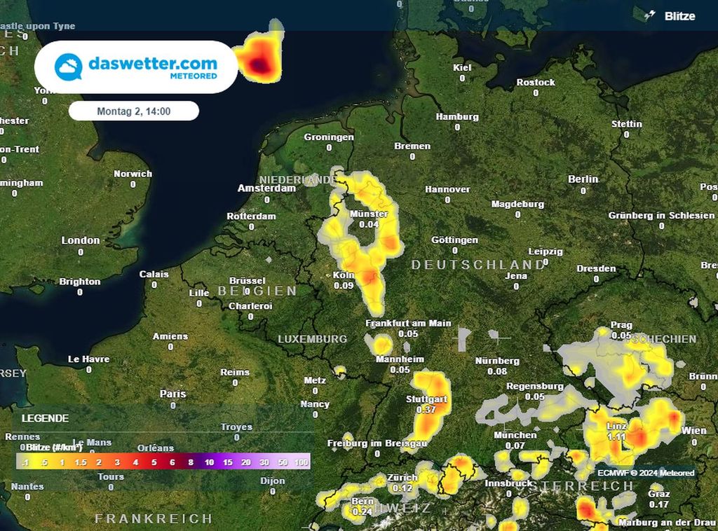 unwetter, gewitter, starkregen