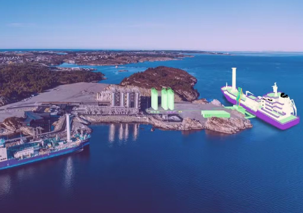 captura y almacenamiento del CO2 Northern Lights