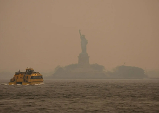 Incendi in Canada: il fumo raggiunge New York e porta a un peggioramento della qualità dell'aria!