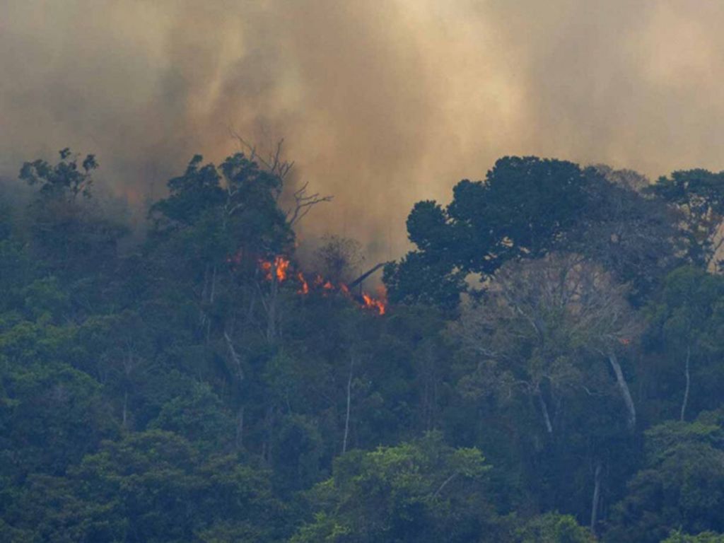 El humo se ha extendido a diferentes regiones del sur de América. Fotografía: Nortedigital El humo se ha extendido a diferentes regiones del sur de América. Fotografía: Nortedigital
