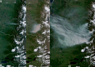 Incendio forestal San Lorenzo, en la Región del Biobío, ya ha consumido casi dos mil hectáreas