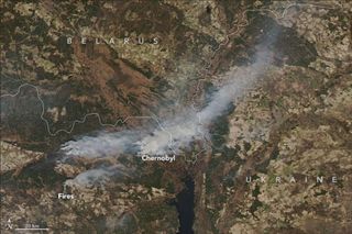 Incendios cerca de Chernobyl, Ucrania ¿radiactividad en los humos?
