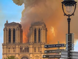 Otros incendios como el de Notre Dame a causa de rayos