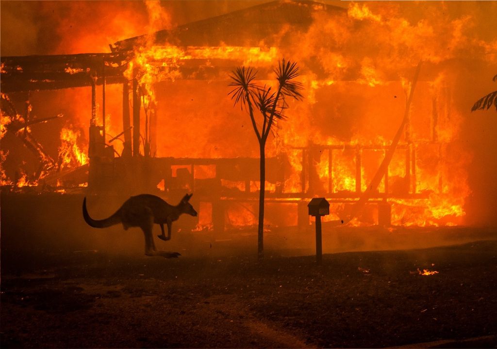 Australian fires.