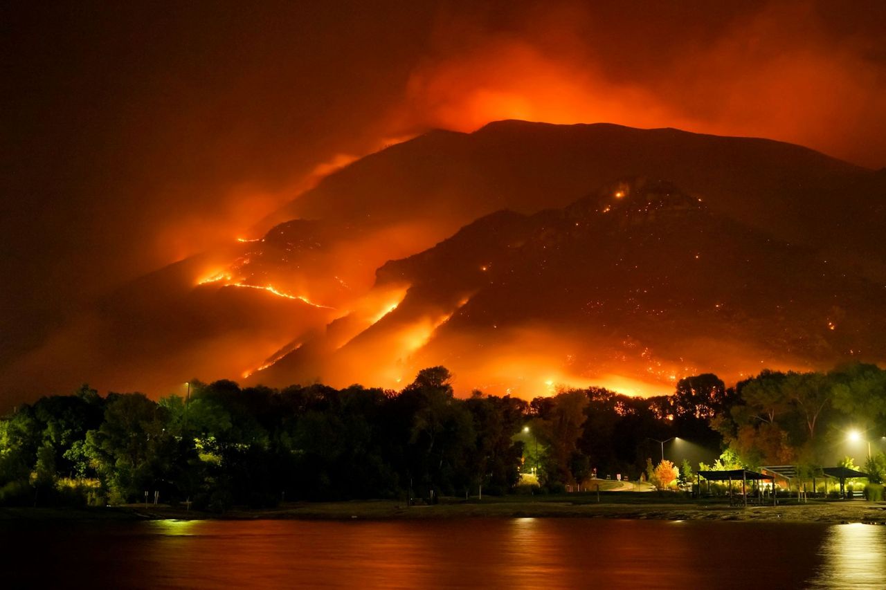 Los incendios forestales ponen en peligro el agua potable. Imagen de ESA