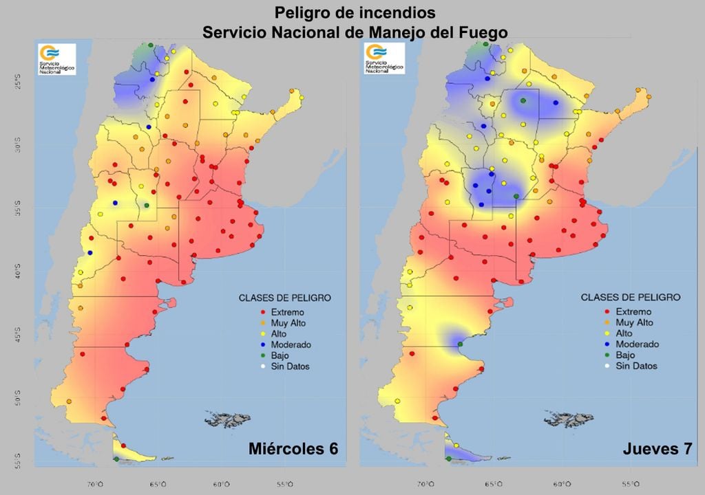 Mapa peligros