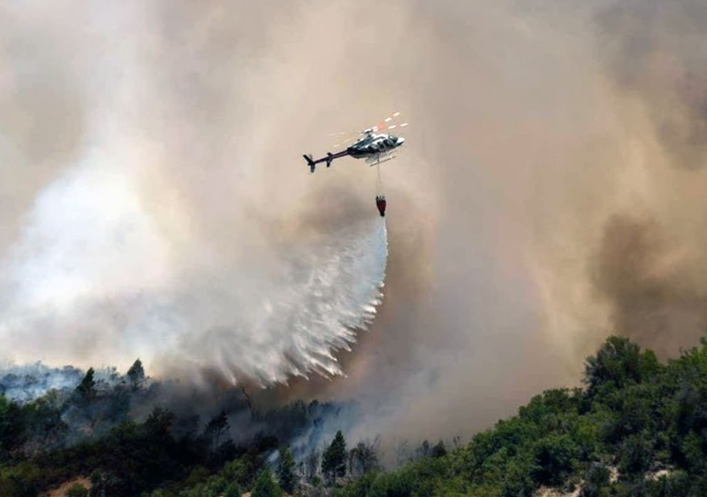 Incendios forestales en El Bolsón