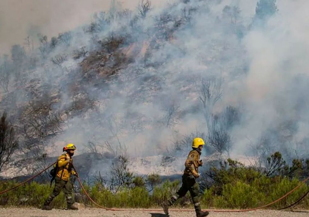 Incendios forestales en El Bolsón Incendios forestales en El Bolsón