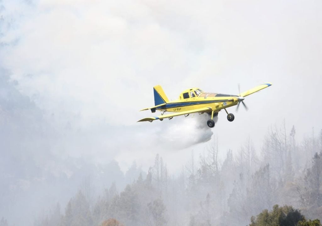 Incendios forestales en El Bolsón Incendios forestales en El Bolsón
