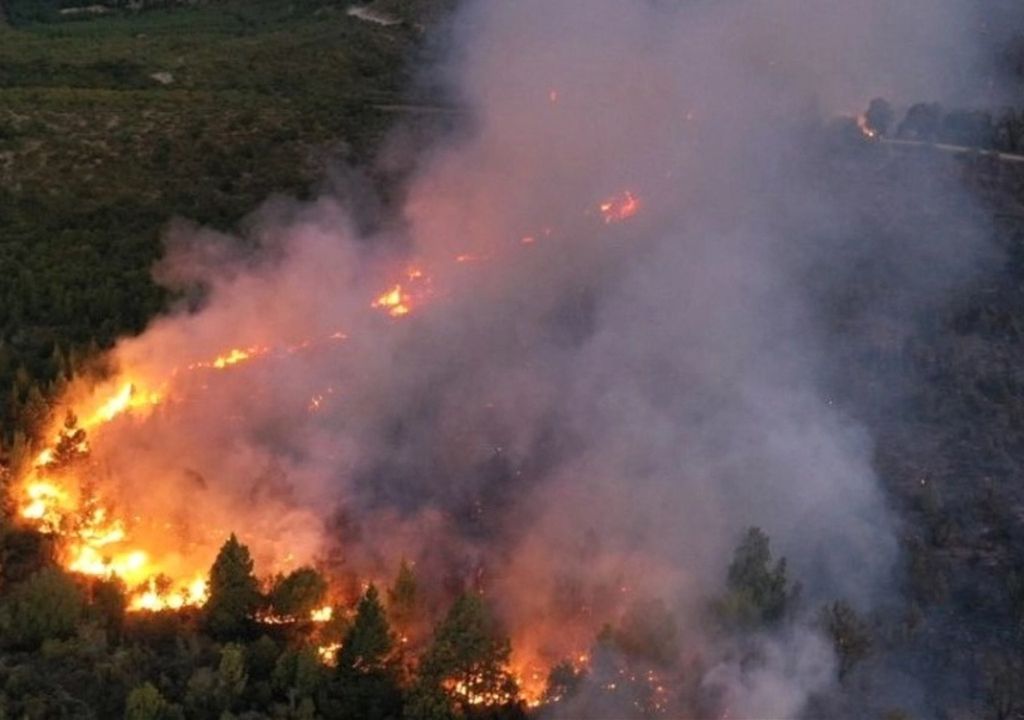 Incendios forestales en El Bolsón Incendios forestales en El Bolsón