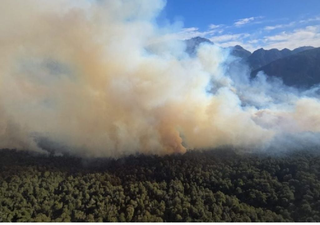 incendio Bariloche Parque Nacional Nahuel Huapi